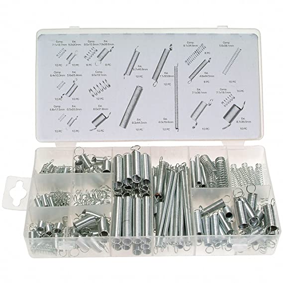 Hilka 200 Piece Spring Assortment Dw Tool Shop 