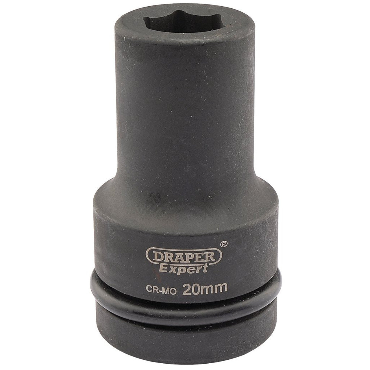 Draper 05135 Expert HI-TORQ 6 Point Deep Impact Socket, 1" Sq. Dr., 20mm