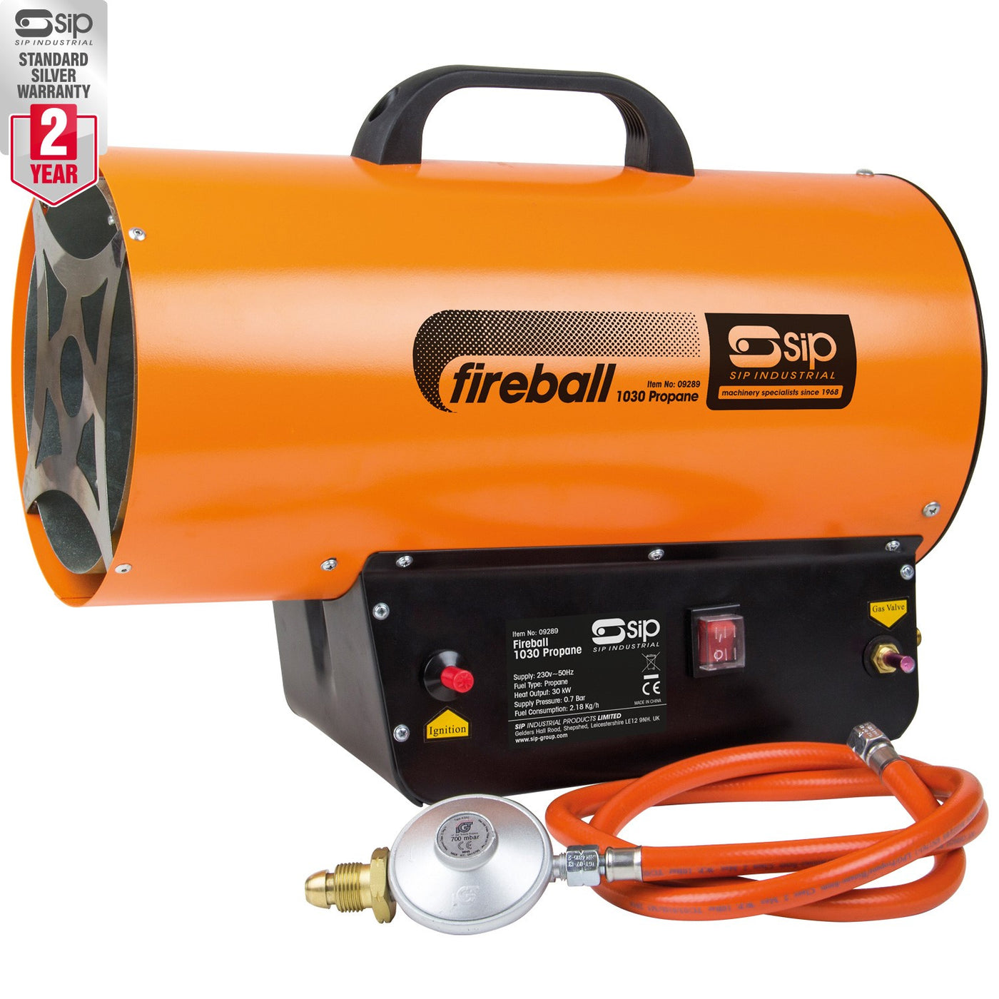 SIP 09289 Fireball 1030 Propane Space Heater