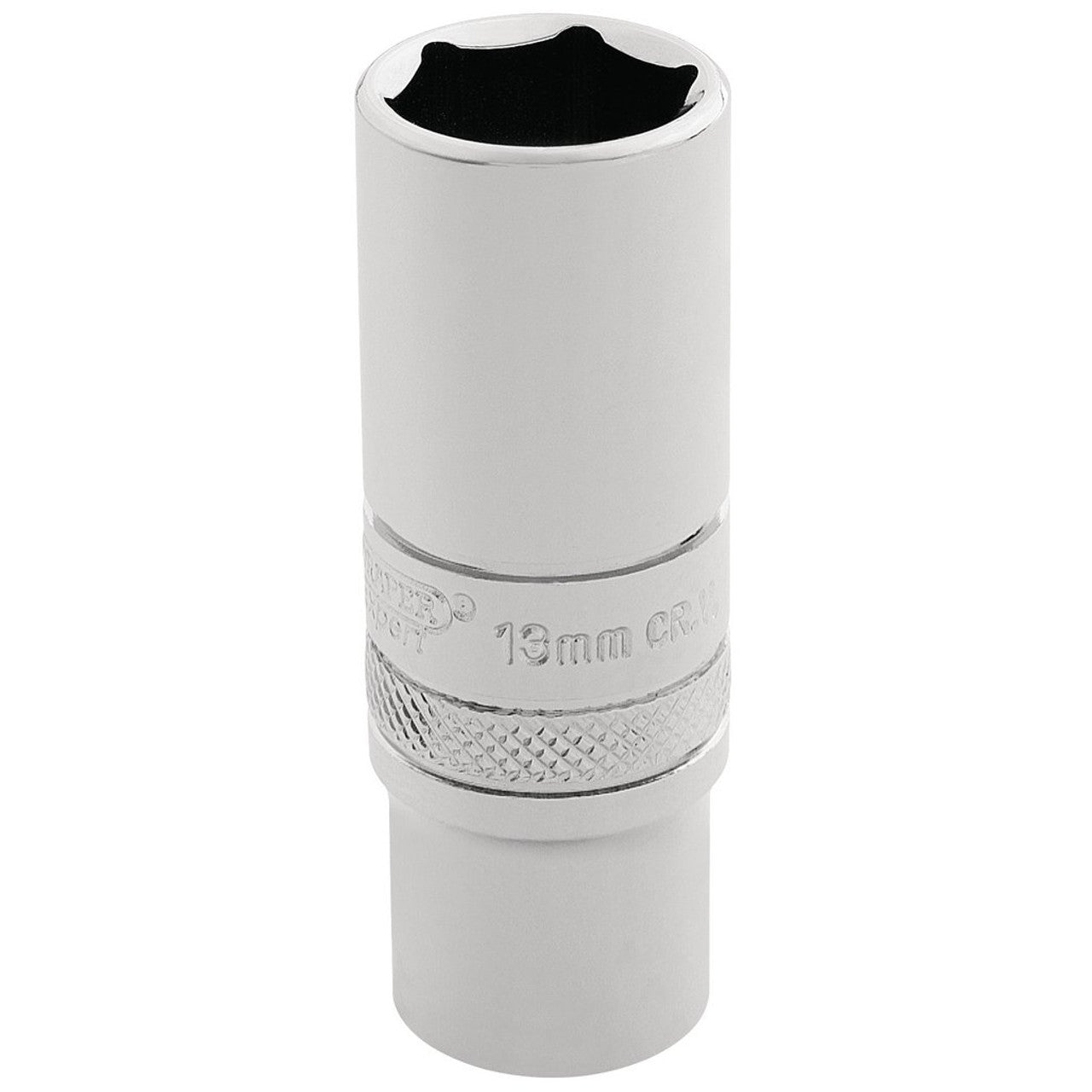 Draper 32762 HI-TORQ 6 Point Deep Socket, 1/4" Sq. Dr., 13mm