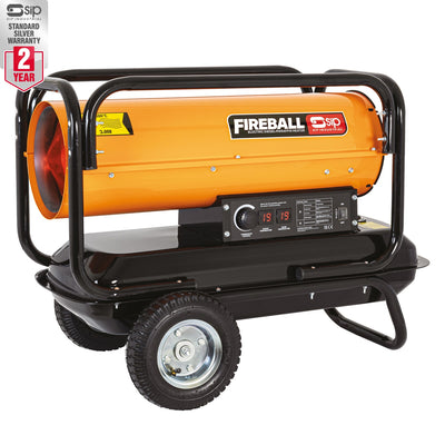 SIP 09592 Fireball XD75 Diesel Paraffin Space Heater 75,000 BTU