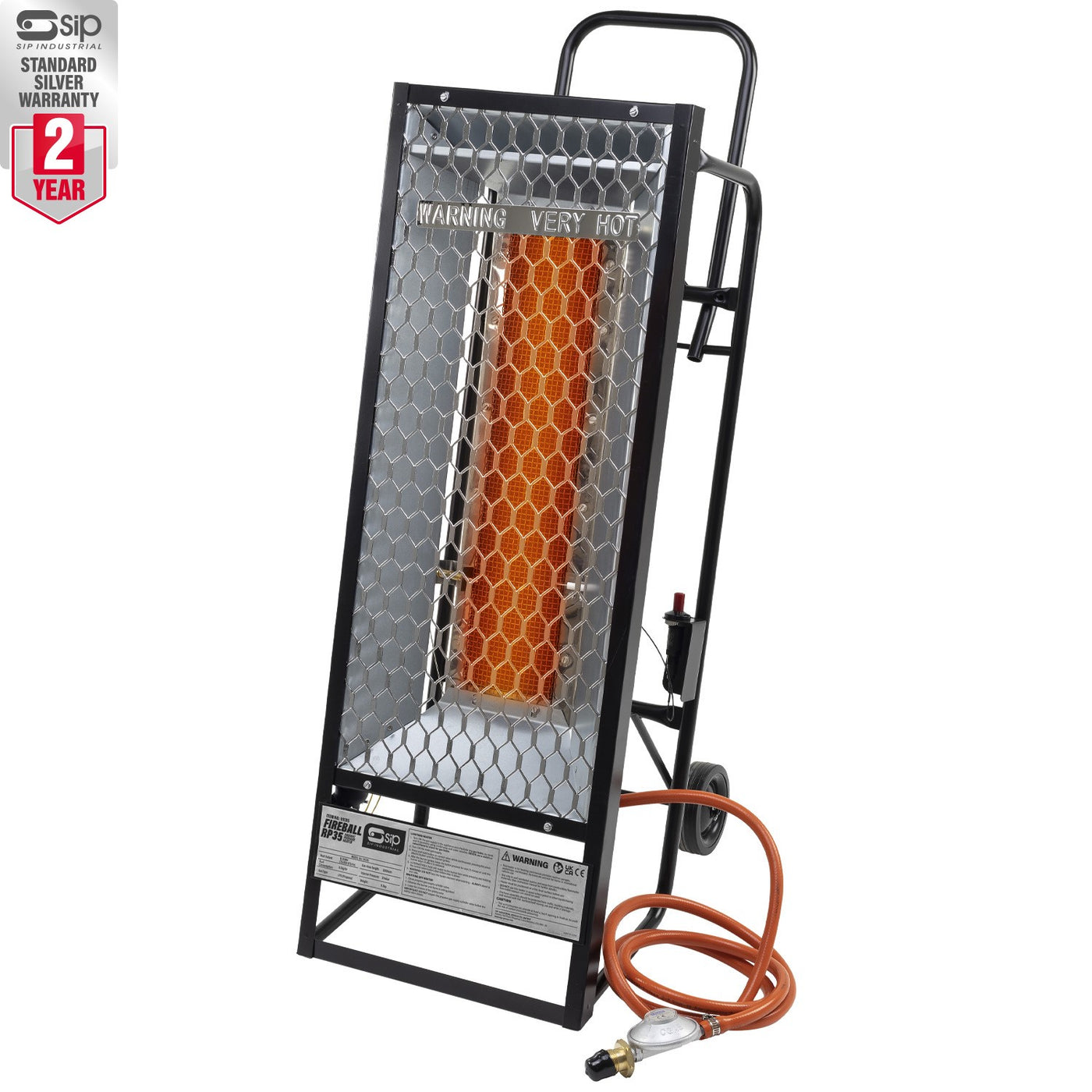 SIP 09315 Fireball RP35 Radiant Propane Heater 35,000 BTU