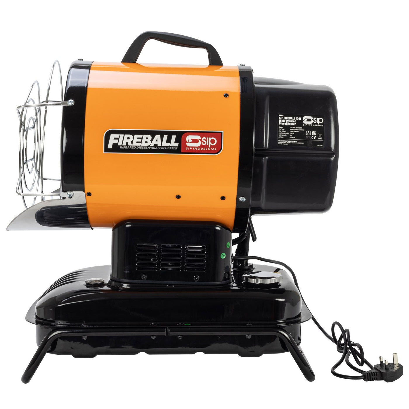 SIP 09305 Fireball ID51 Infrared Diesel Heater