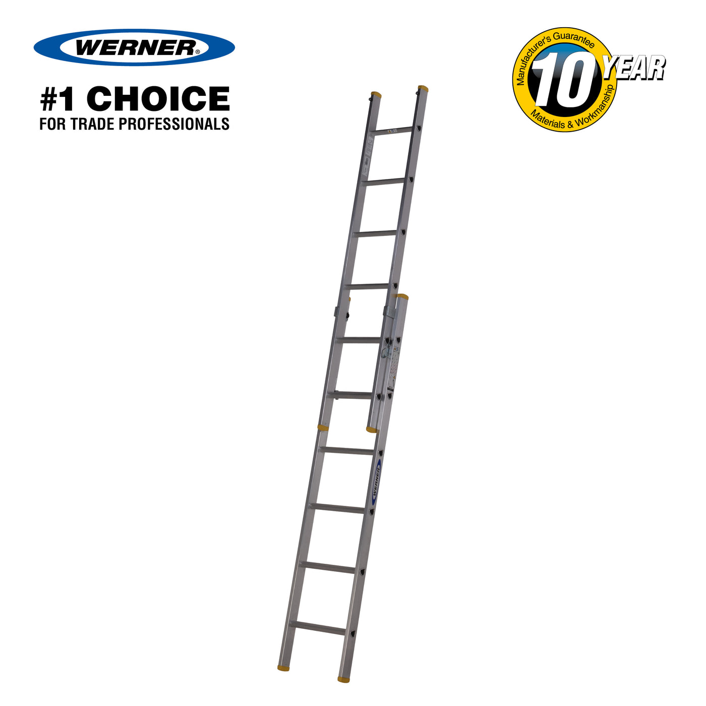 Werner 7221818 D Rung Extension Ladder 1.85M Double