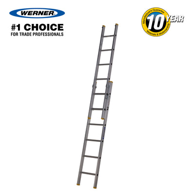 Werner 7221818 D Rung Extension Ladder 1.85M Double