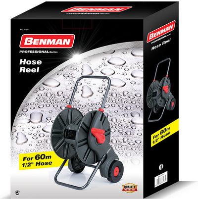 Benman 77177 Trolley Hose Reel (1/2", 60M)