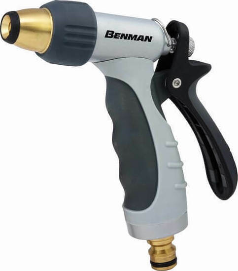 Benman 77198 Adjustable Metal Back Pull Trigger Water Nozzle