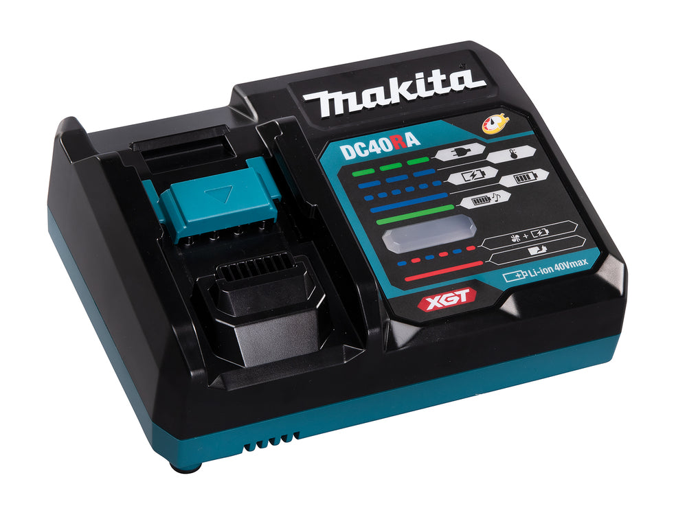 Makita DK0176G205 40V XGT 2 Piece Combo Kit with 2 x 2.5Ah Batteries, Charger & Case