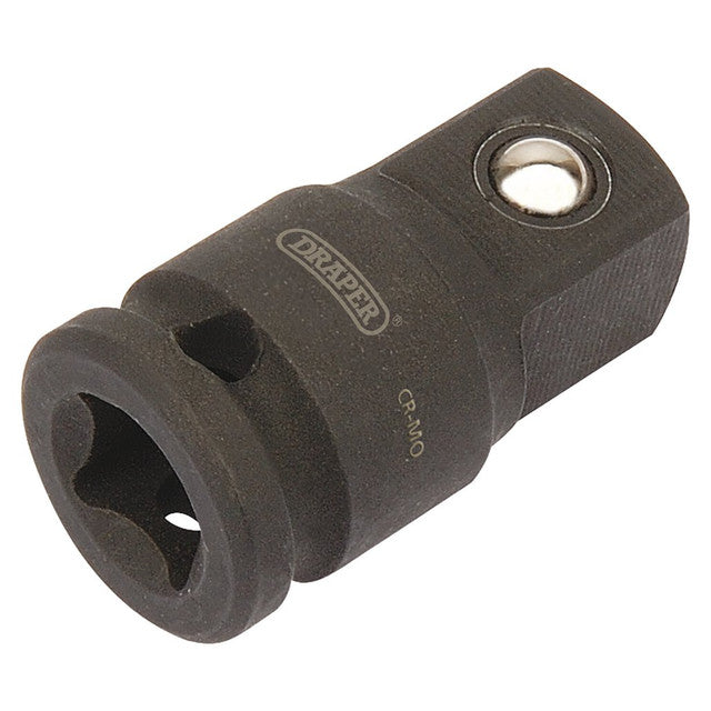 Draper 07021 Expert Impact Socket Converter, 1/4"(F) x 3/8"(M)