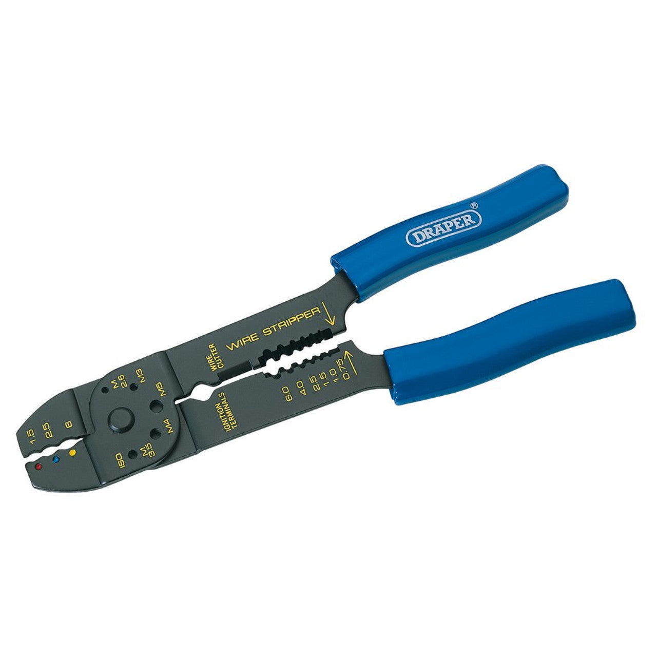 Draper 13657 4 Way Crimping Tool, 215mm