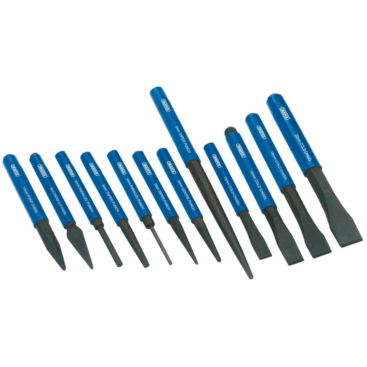 Draper 26557 Chisel and Punch Set (12 Piece)