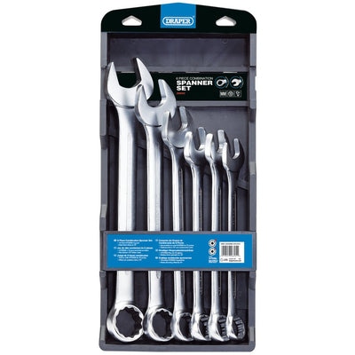 Draper 26695 HI-TORQ? Metric Combination Spanner Set (6 Piece)