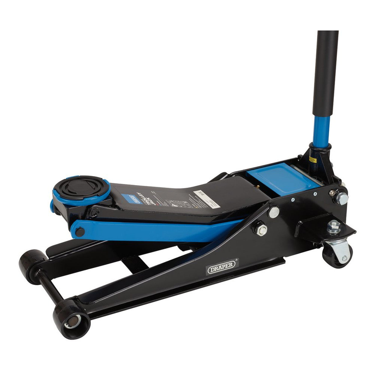 Draper 28481 Trolley Jack, 3 Tonne, Blue