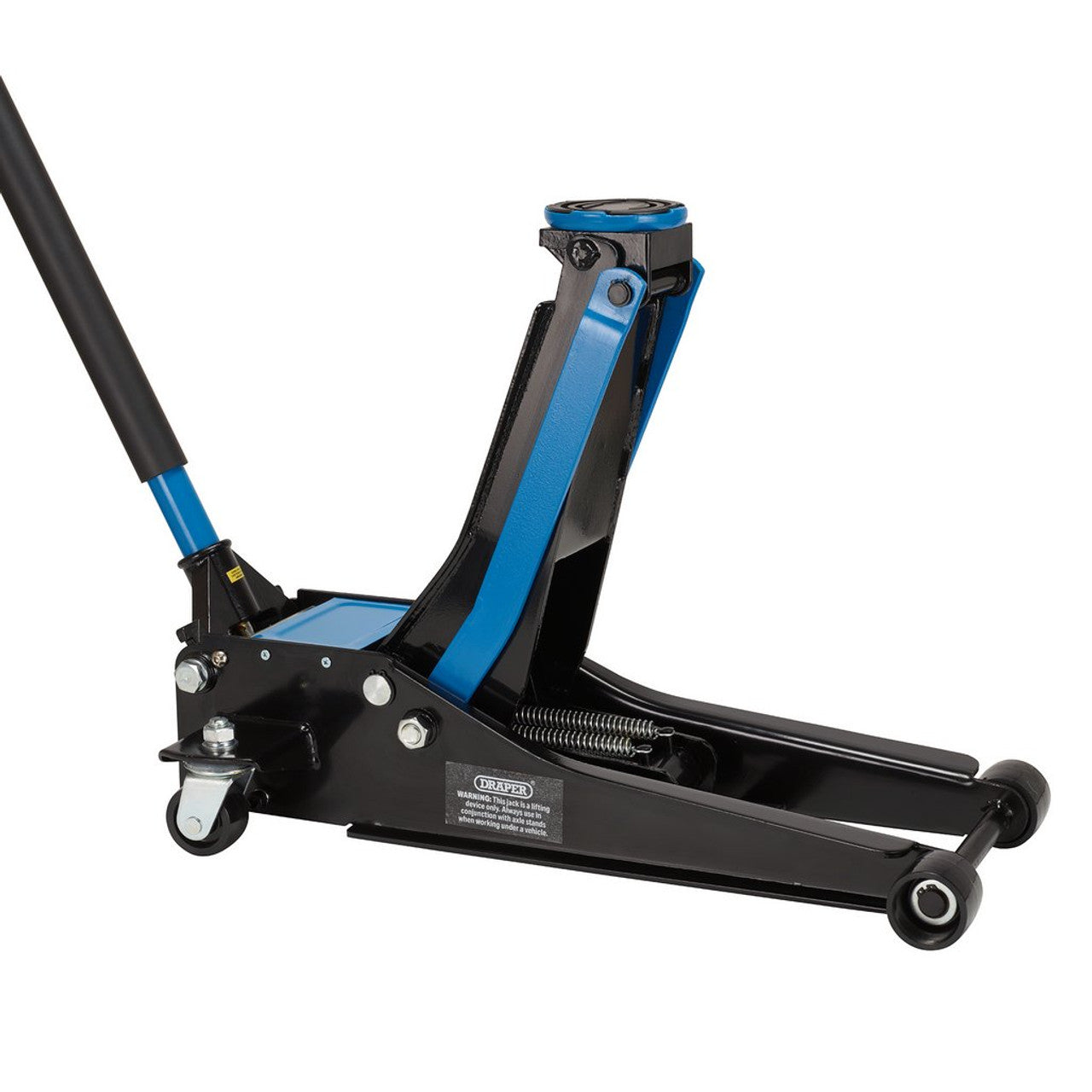 Draper 28481 Trolley Jack, 3 Tonne, Blue