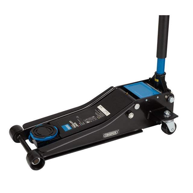 Draper 28481 Trolley Jack, 3 Tonne, Blue