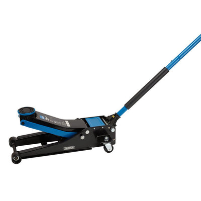 Draper 28481 Trolley Jack, 3 Tonne, Blue