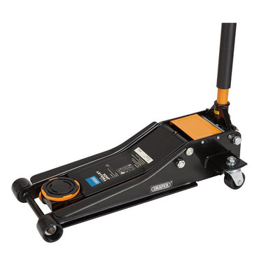 Draper 28494 Trolley Jack, 3 Tonne, Orange