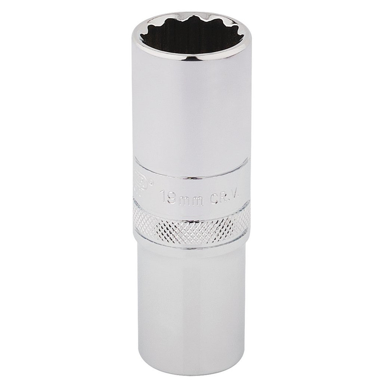 Draper 33772 HI-TORQ? 12 Point Deep Socket, 1/2" Sq. Dr., 19mm