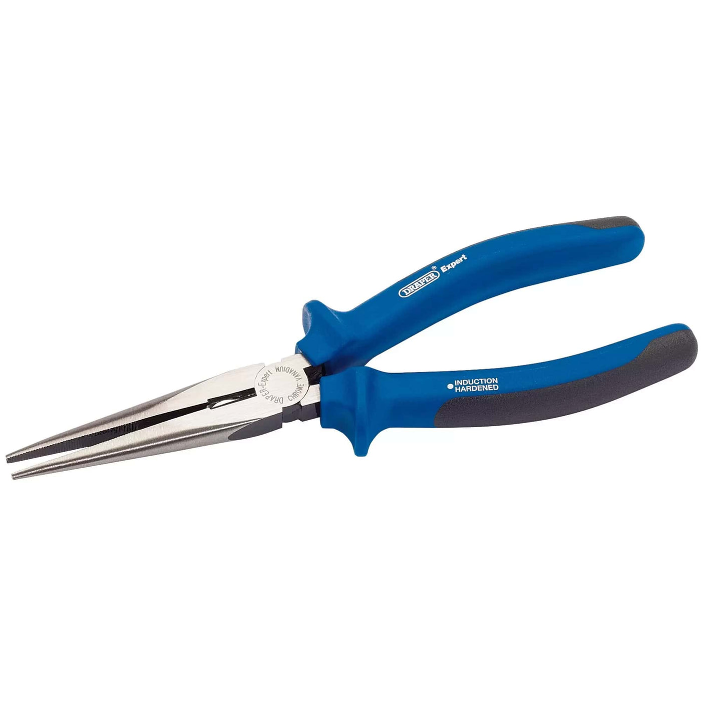 Draper 68888 Heavy Duty Soft Grip Long Nose Pliers, 200mm