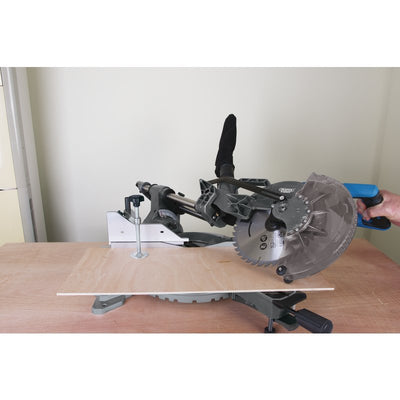 Draper 79899 255mm Double Bevel Sliding Compound Mitre Saw (2000W)