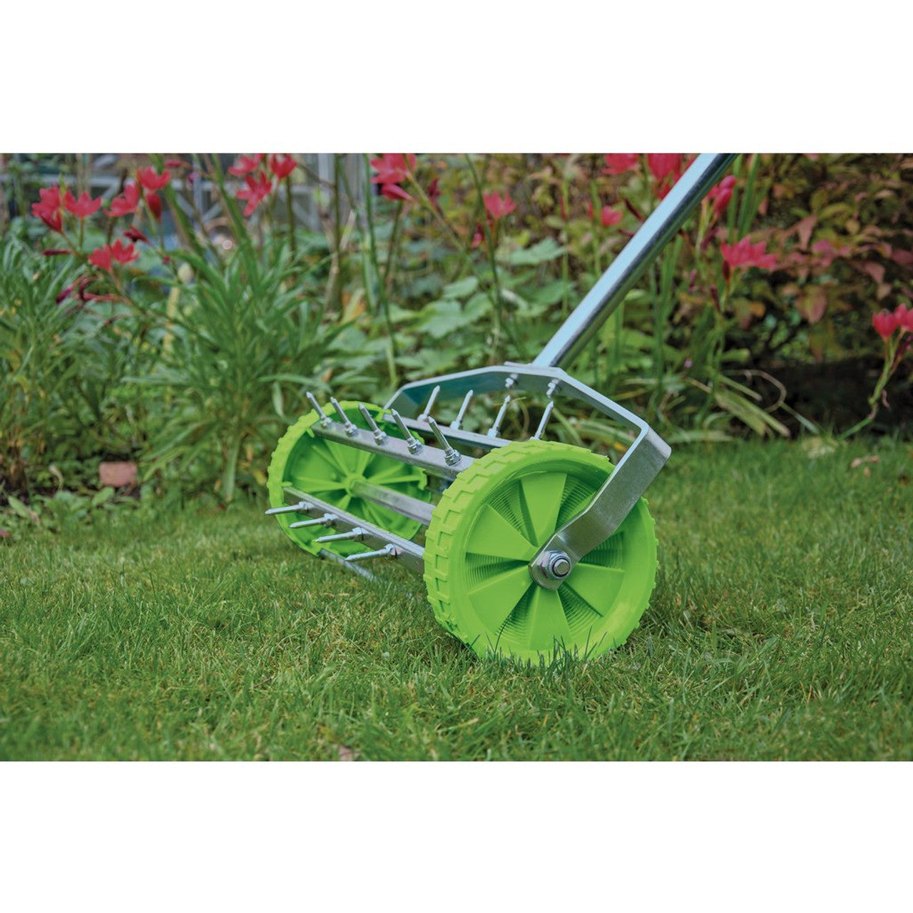 Draper 83983 Rolling Lawn Aerator Spiked Drum, 450mm