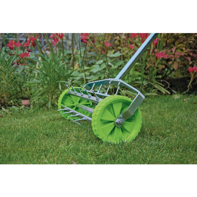 Draper 83983 Rolling Lawn Aerator Spiked Drum, 450mm