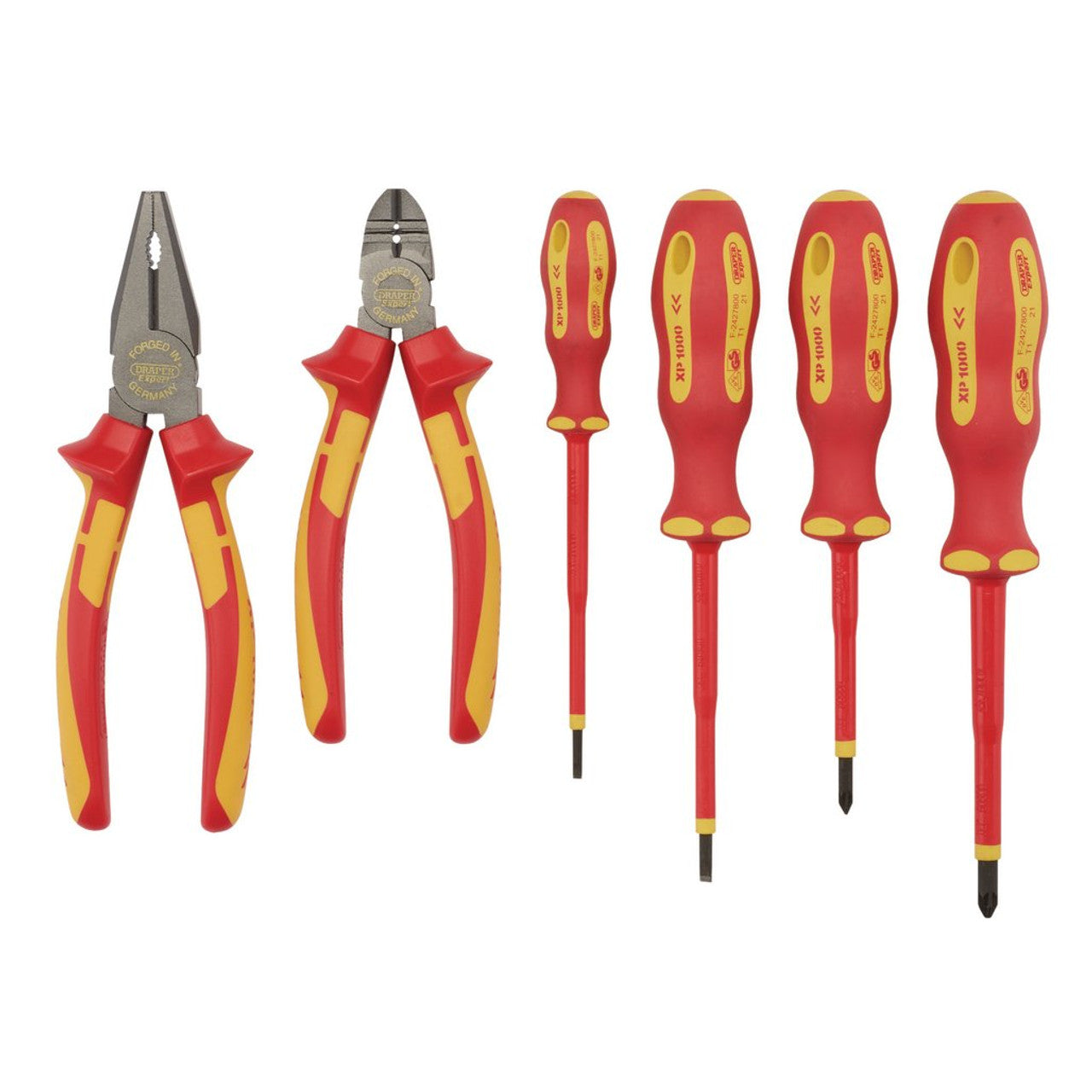 Draper 94848 XP1000 VDE Screwdriver & Pliers Set (6 Piece)