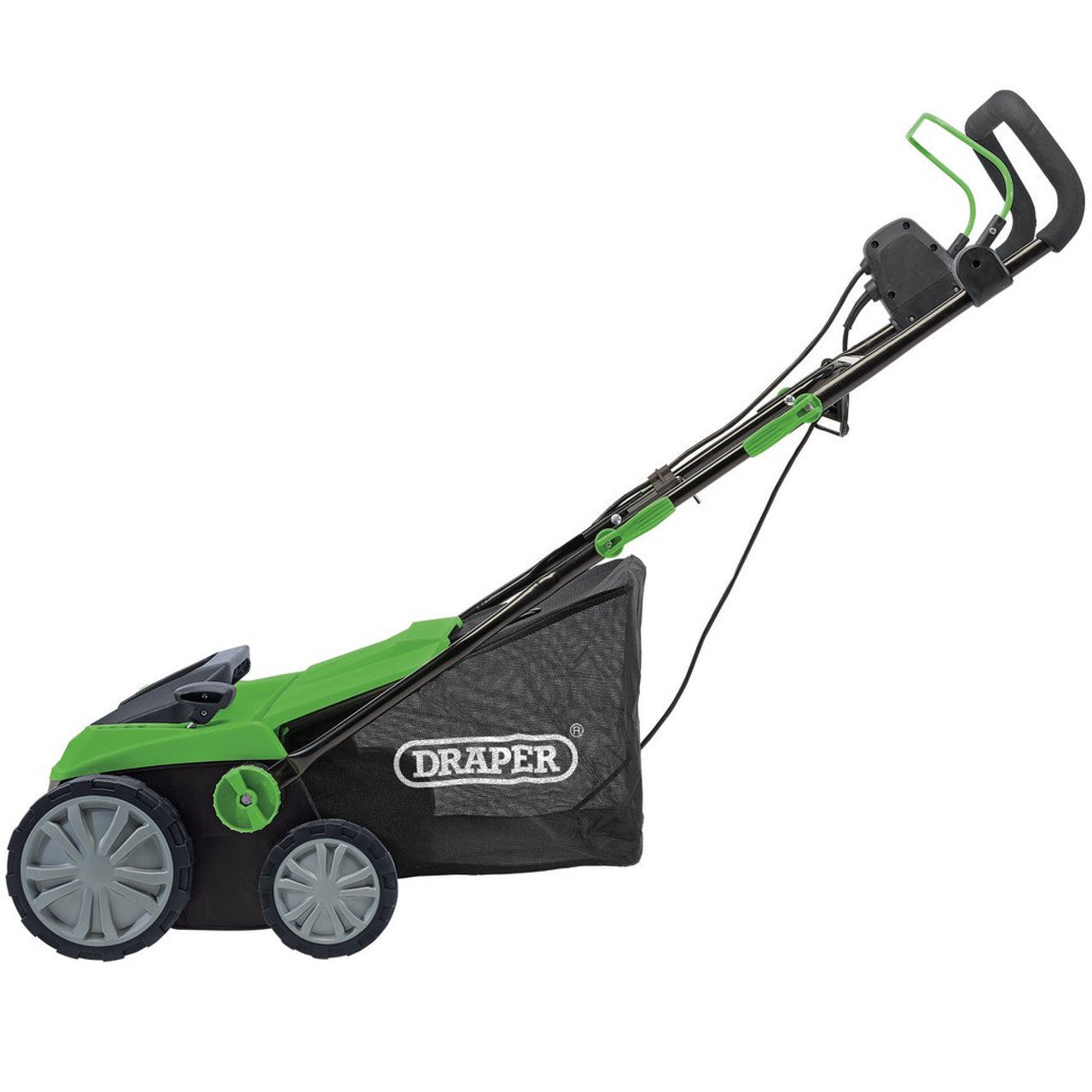 Draper 97922 230V 2-in-1 Lawn Aerator & Scarifier, 380mm, 1800W