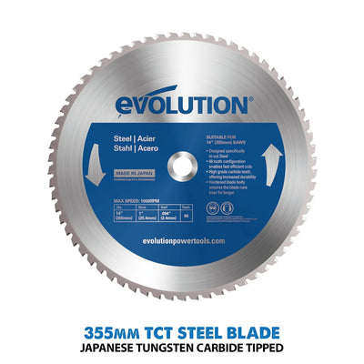 Evolution S355CPS 355mm TCT Cut Off Saw 230V