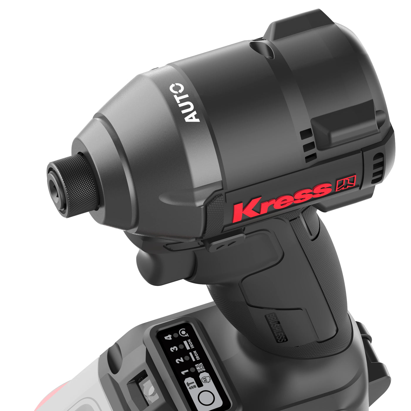 Kress KUB61.91 20V Brushless Compact Impact Driver, 230Nm, Bare Tool & Stacking Case