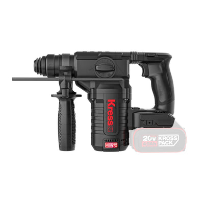 Kress KUC61.91 20V Brushless Rotary Hammer, 2kg 2.2J, 24mm SDS+, Bare Tool & Stacking Case