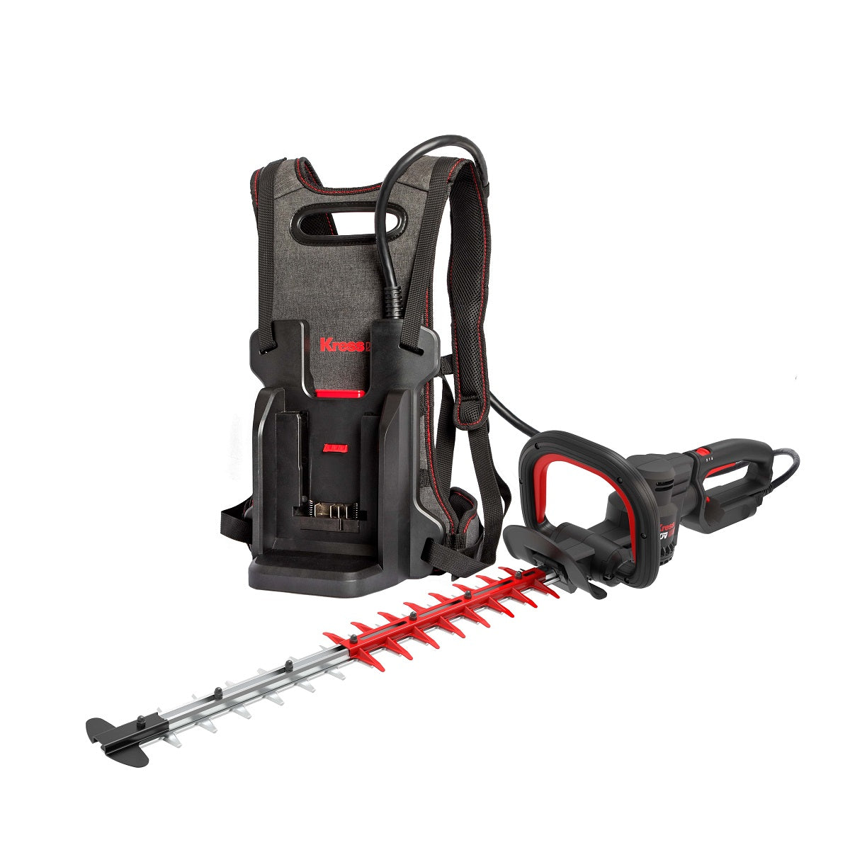 Kress KG260E 60V/57cm Hedge Trimmer + 2Ah Battery & 3A Charger – DW ...