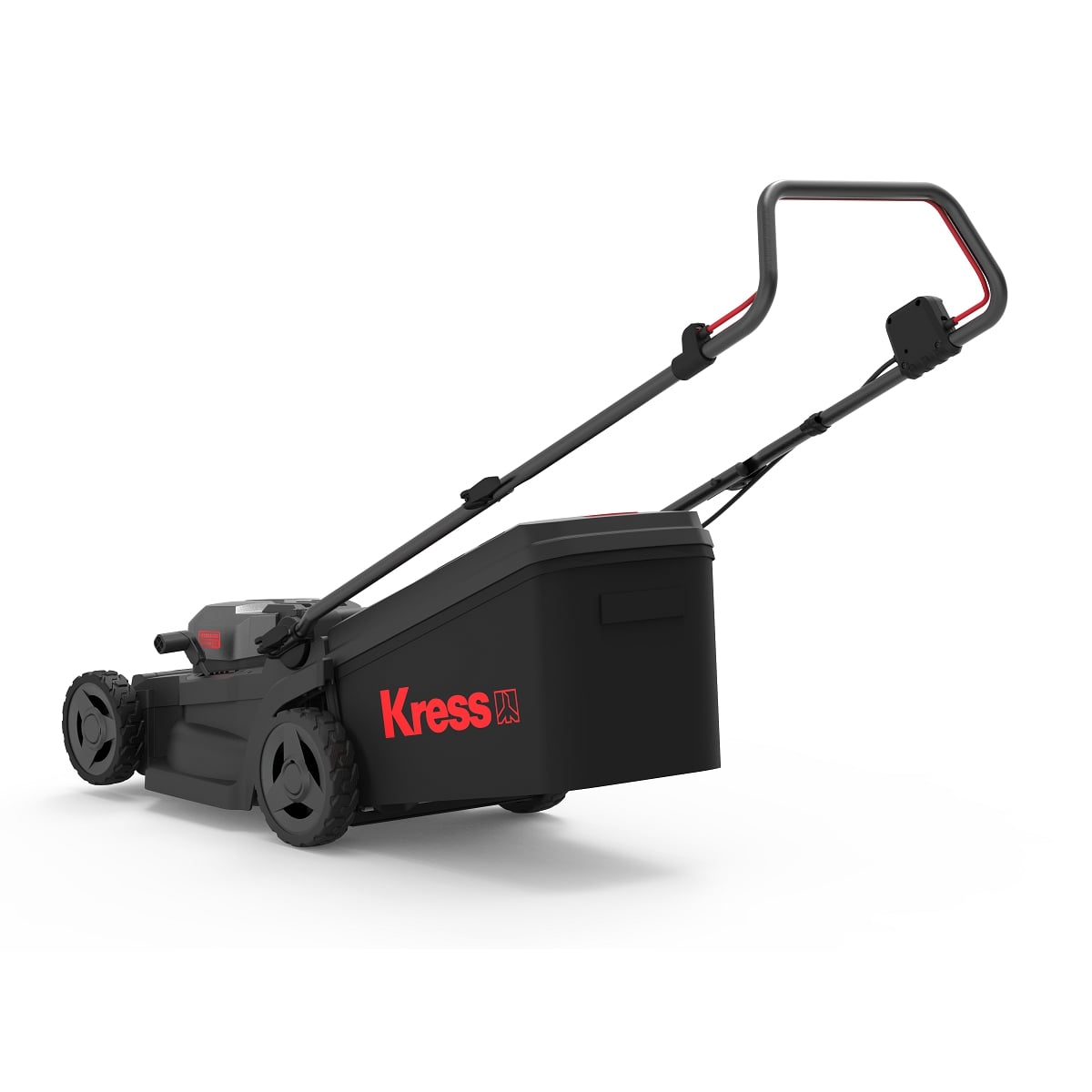 Kress KG748 40V 41CM Push Mower + 2x 4Ah Batteries & 1x Dual Charger