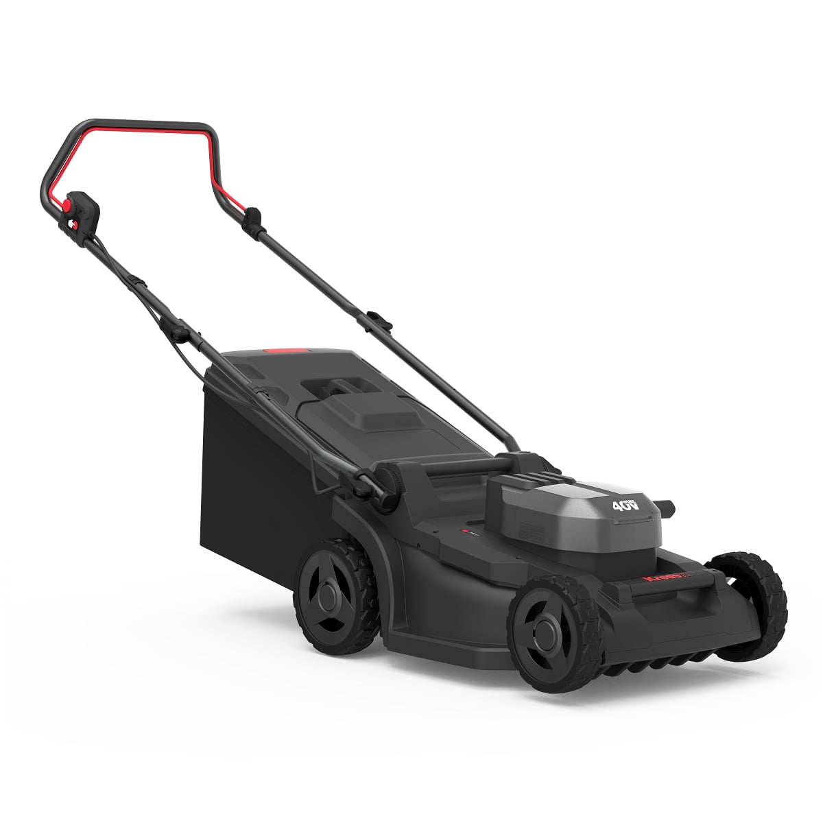 Kress KG748 40V 41CM Push Mower + 2x 4Ah Batteries & 1x Dual Charger