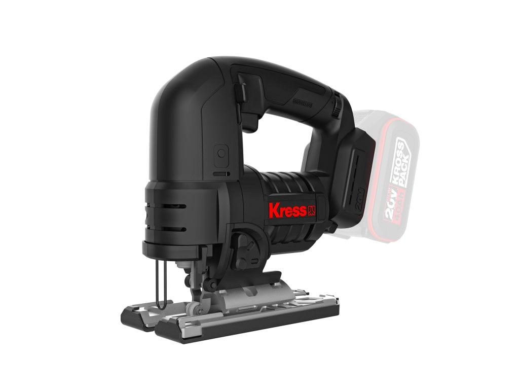 Kress KUE26.9 20V Brushless Jigsaw, Bare Tool