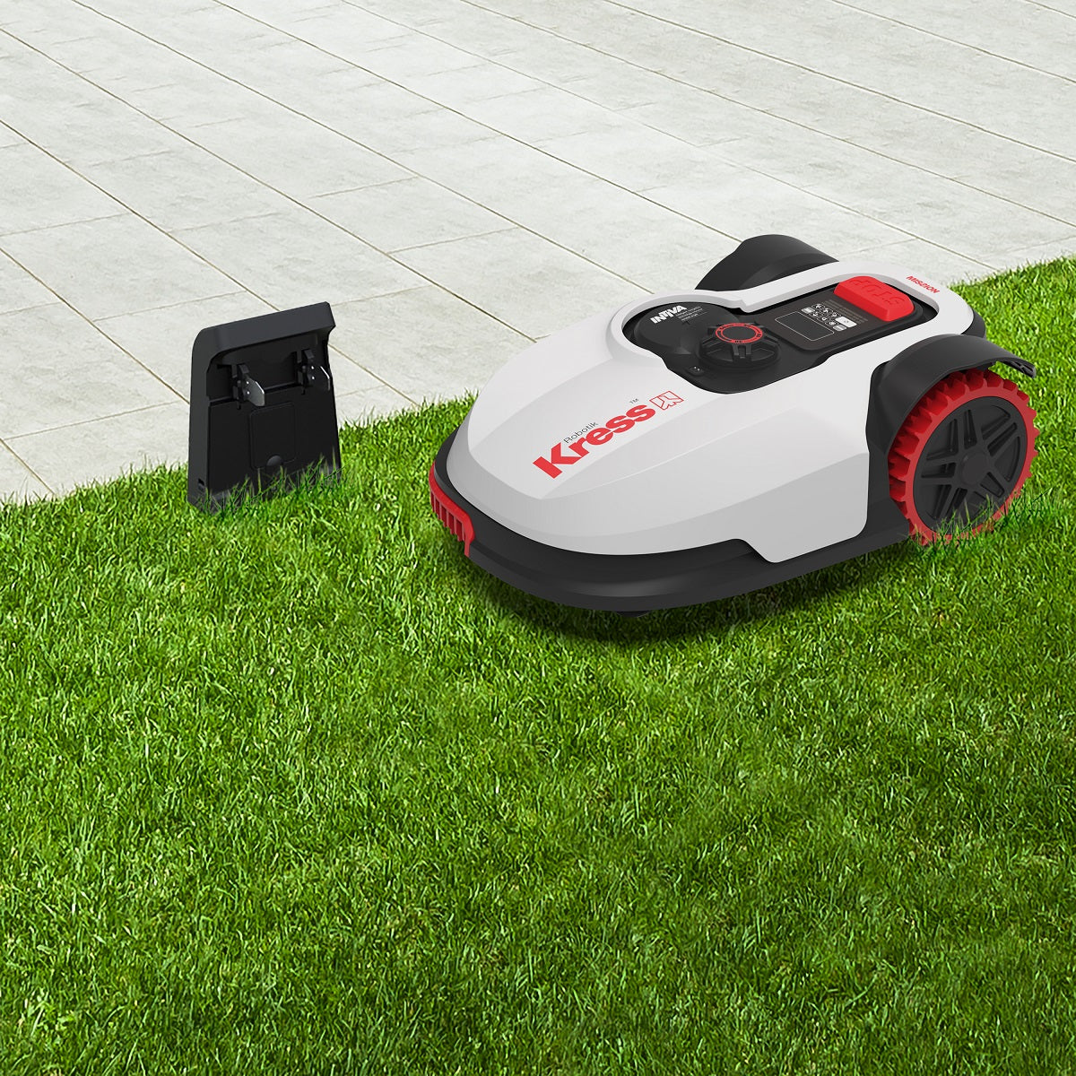 Kress KR120E Mission Robot Lawnmower, 1000m2