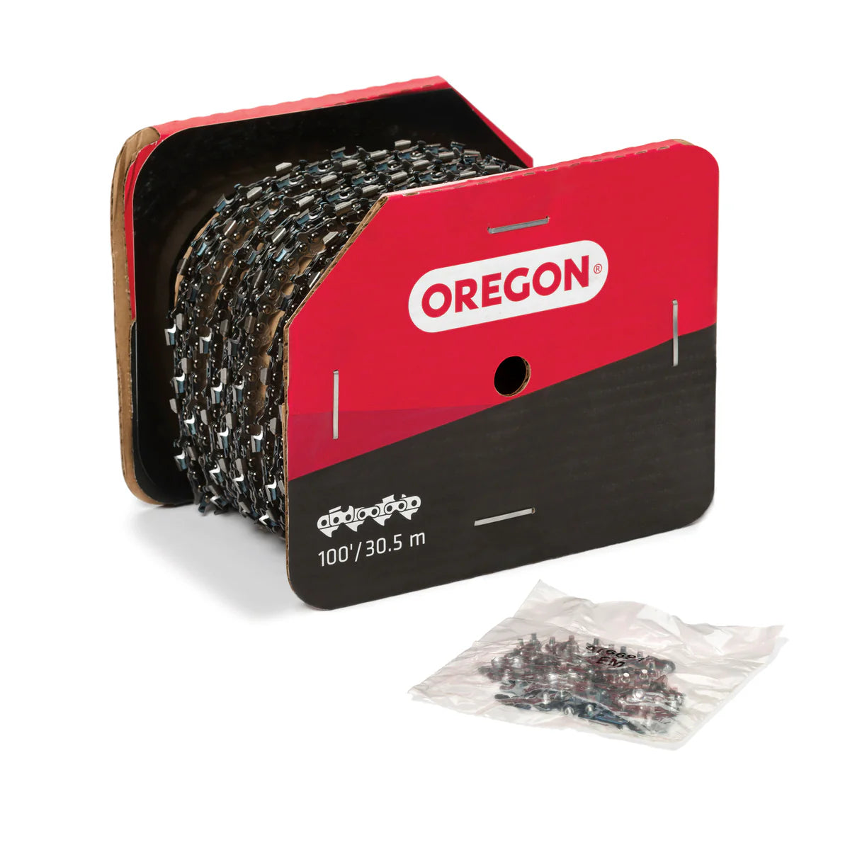 Oregon 75DPX100R Chain, 3/8 series, Semi Chisel, Bumper Drivelink