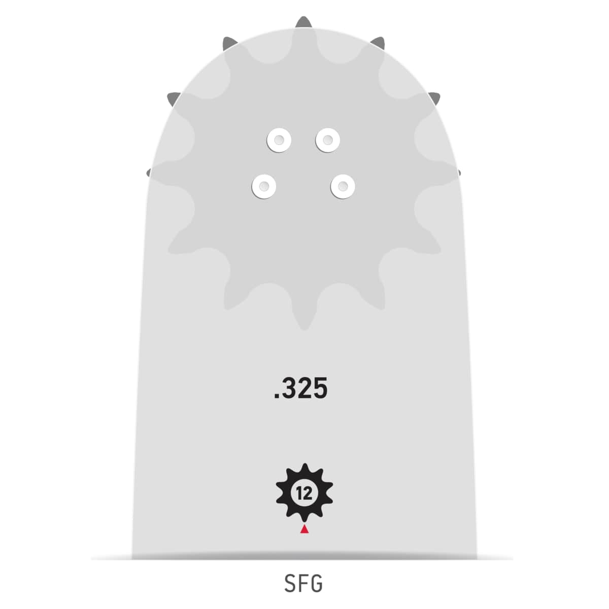 Oregon 183SFGD025 AdvanceCut Guide Bar, 18"