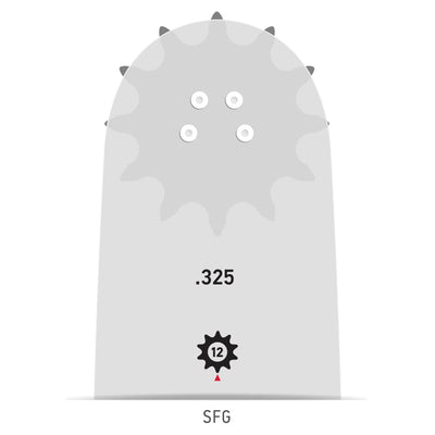 Oregon 183SFGD025 AdvanceCut Guide Bar, 18"