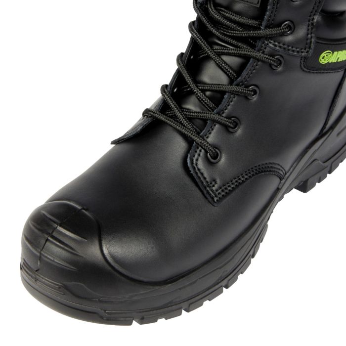 Apache Edmonton Recycled Leather Safety Boot S3, Black