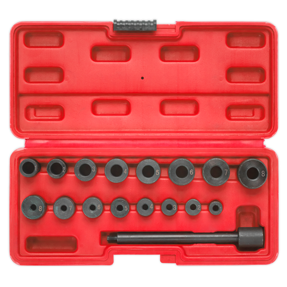 Sealey AK710 17 Piece Universal Clutch Aligning Tool Set