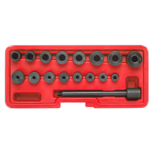 Sealey AK710 17 Piece Universal Clutch Aligning Tool Set