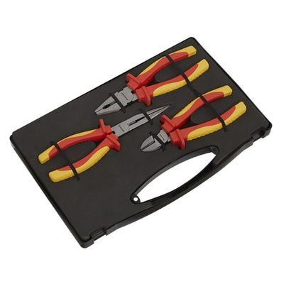 Sealey AK83452 3 Piece Pliers Set - VDE Approved