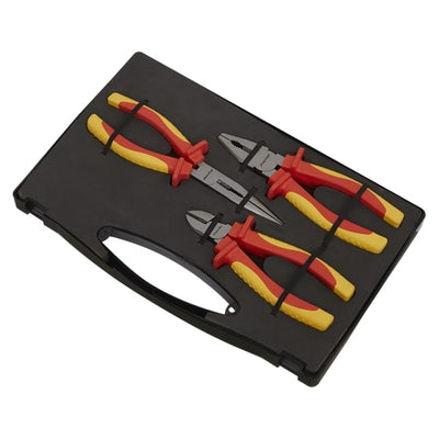 Sealey AK83452 3 Piece Pliers Set - VDE Approved