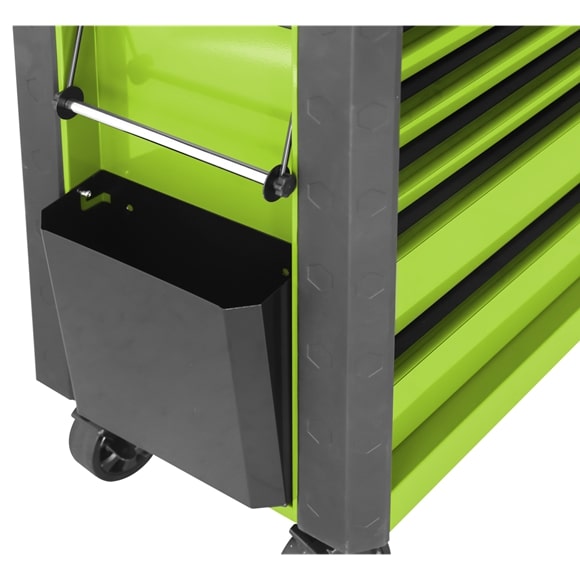 Sealey AP366HV Tool Trolley 6 Drawer with Ball Bearing Slides - Green