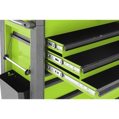 Sealey AP366HV Tool Trolley 6 Drawer with Ball Bearing Slides - Green