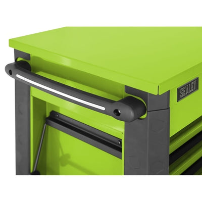 Sealey AP366HV Tool Trolley 6 Drawer with Ball Bearing Slides - Green