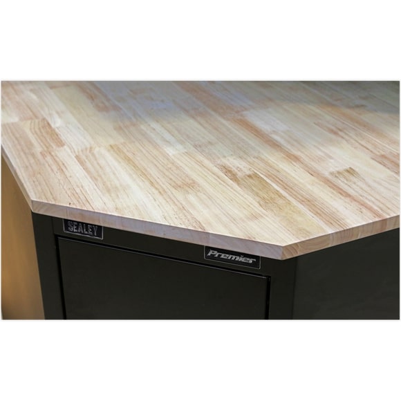 Sealey APMS18 Oak Corner Worktop 930mm