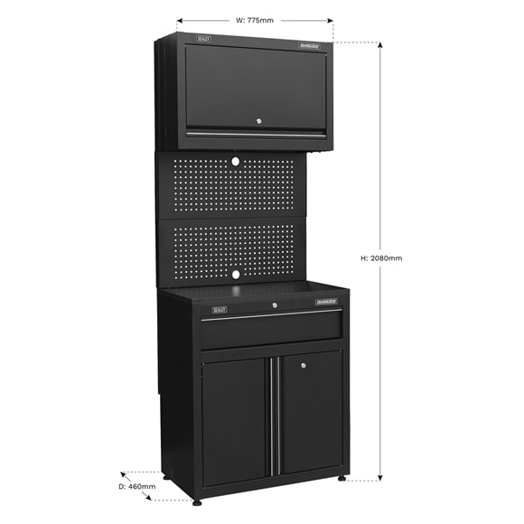 Sealey APMS2HFP Modular Base & Wall Cabinet