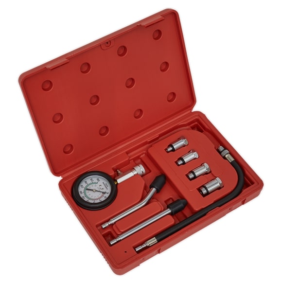 Sealey CT955 Petrol Engine Compression Test Kit 8 Piece